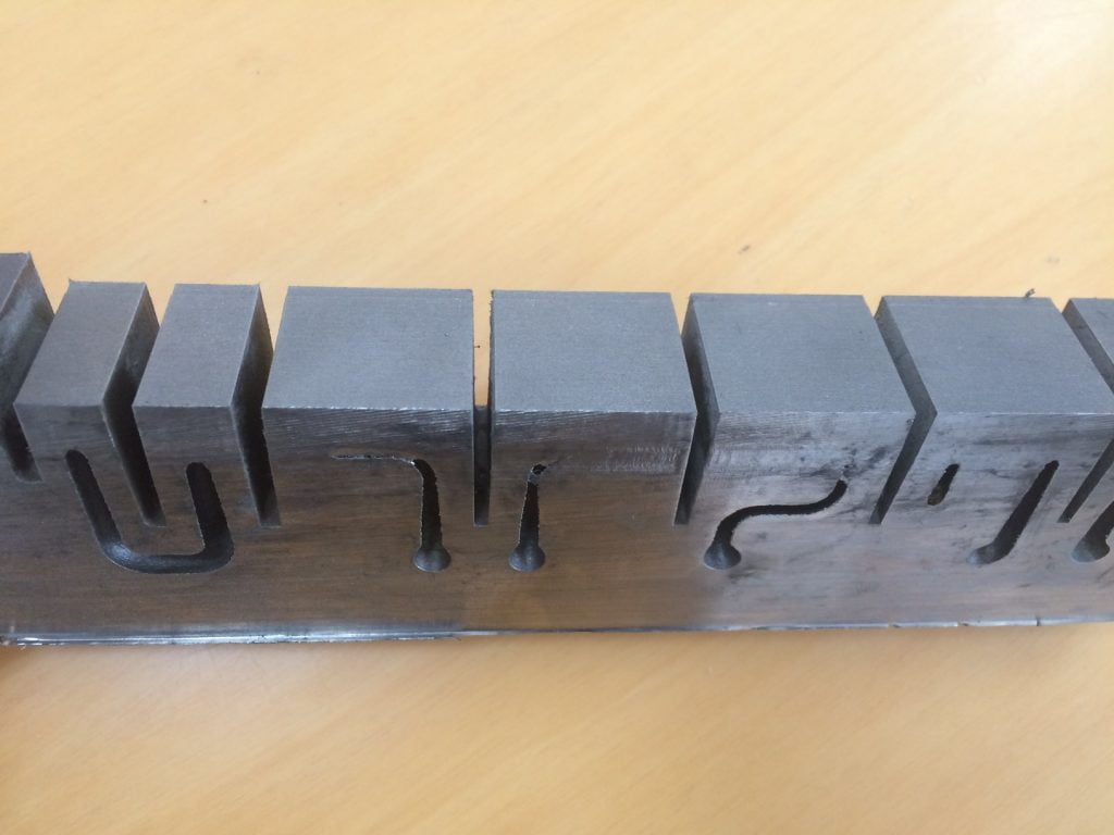 DMLS insert, cooling close to surface